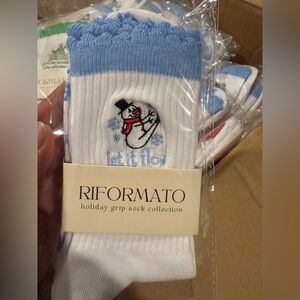 Pilates Barre Yoga Grip Socks Christmas Collection